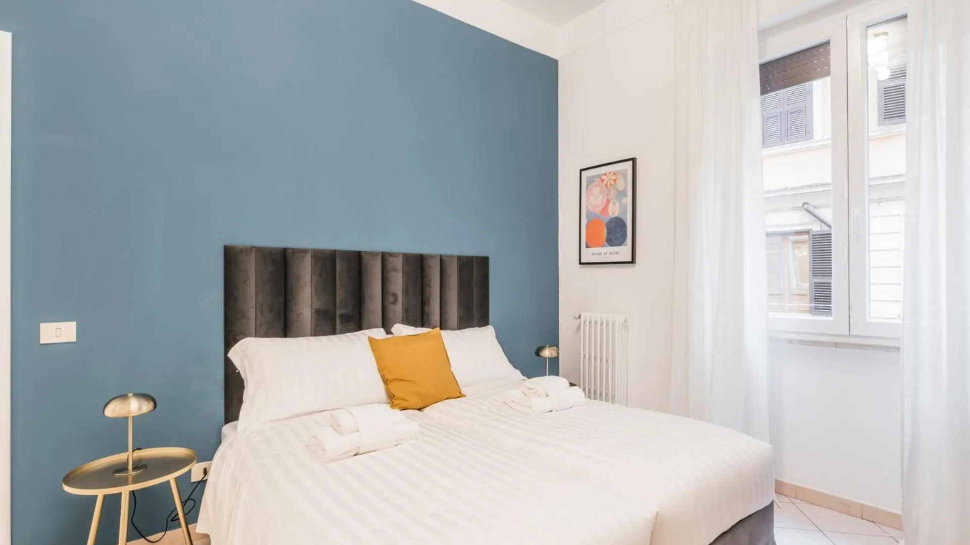 The Best Rent - Bright Three-Bedroom Apartment Along The Tiber River Rome